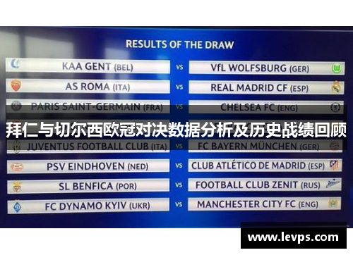 拜仁与切尔西欧冠对决数据分析及历史战绩回顾